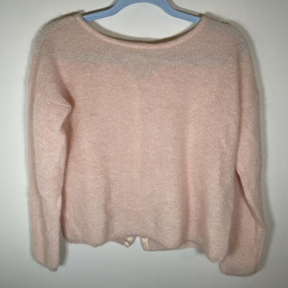 Sézane Gaspard Sweater in Light Pink - Picture 2 of 3